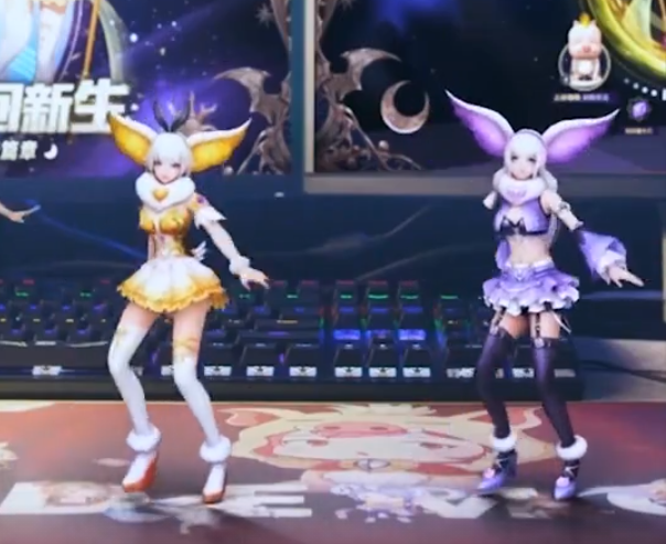 是打开身后羽翼开释强势战力都有她们共同的人物魅力